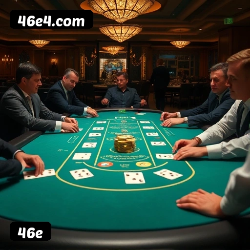 Jogos de Mesa Premium 46e - Blackjack, Roleta, Baccarat